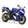 Welly 1/10 YAMAHA YZF-R1 Alloy Racing Motorcycle Model Diecasts Metal Sports Motorcycle Model High Simulation Childrens Toy Gift