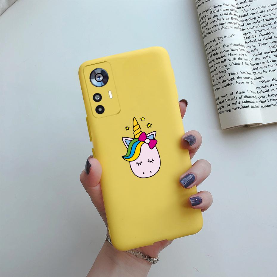 For Xiaomi 12T Case Soft Silicone Cute Cat Cartoon Protective Cover For Xiaomi 12T Pro 5G Phone Cases Mi 12 T 12TPro 2022 Fundas