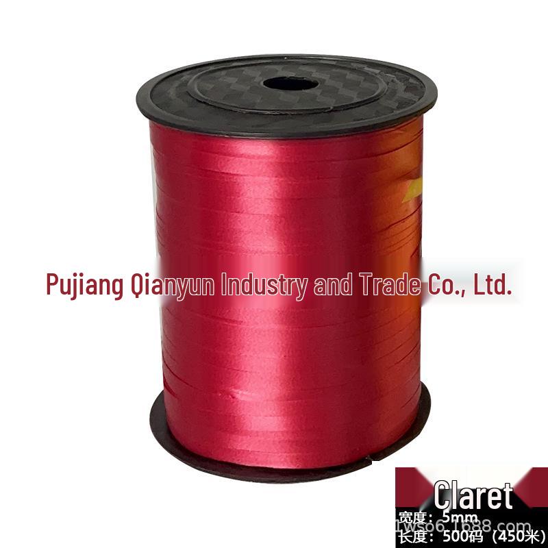 500 Yards Colorful Balloon Ribbon for Weddings, Valentine's Day & Party Decorations