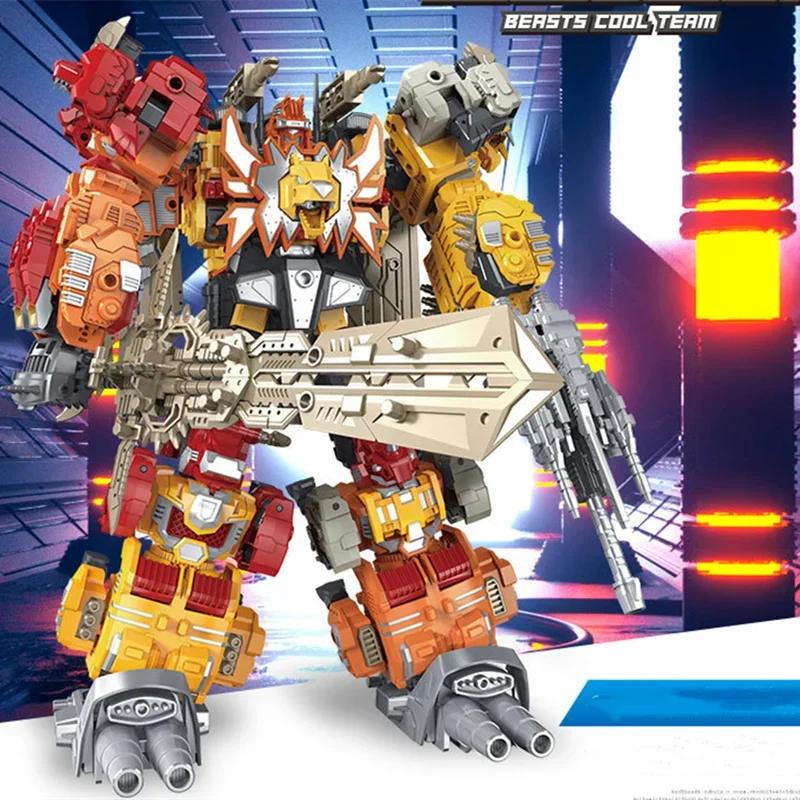 5 w 1 Transformacja Predaking Zabawki Anime Devastator KO G1 Robot Figurka Akcji Model Chłopiec Dzieci Dziecko Prezent