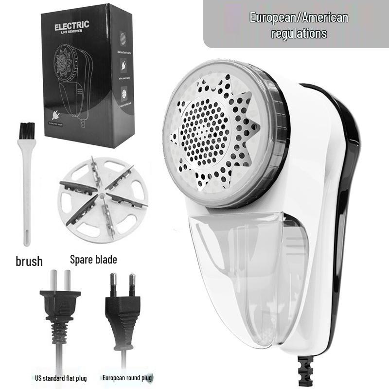 High-Power Six-Blade Electric Lint Remover for Clothes and Blankets