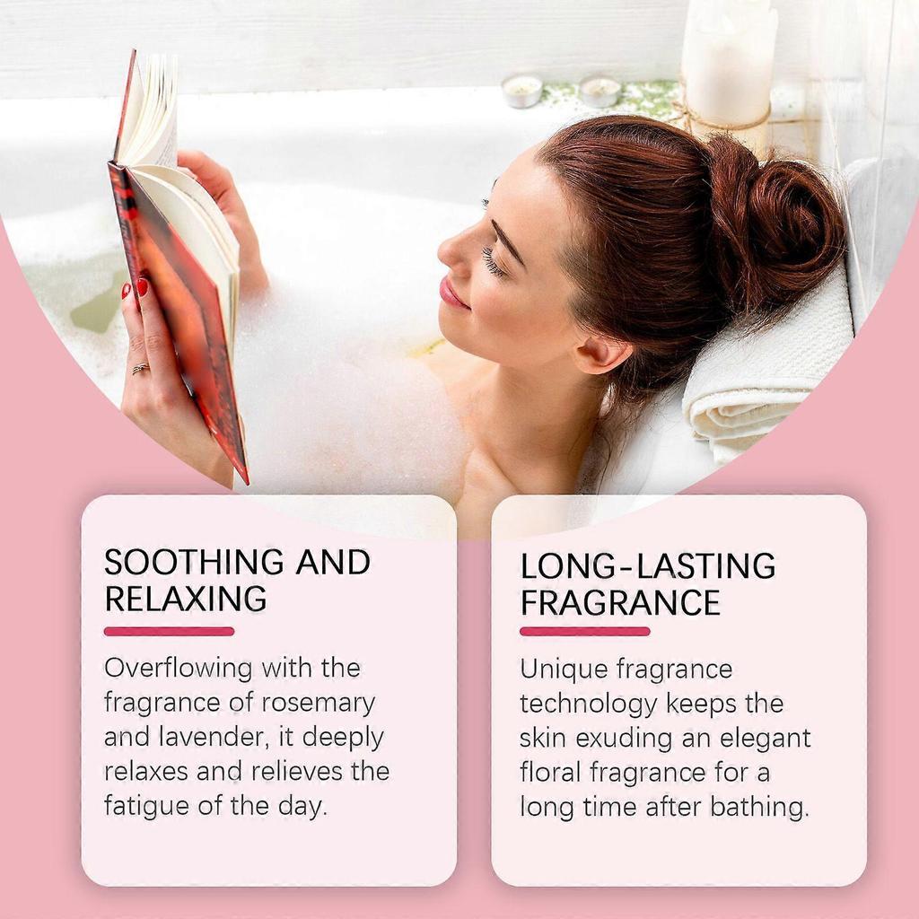 Oceaura Bubble Bath Ball Hydrates And Moisturizes, With Long-Lasting Floral Fragrance And Deep Cleansing Of The Skin