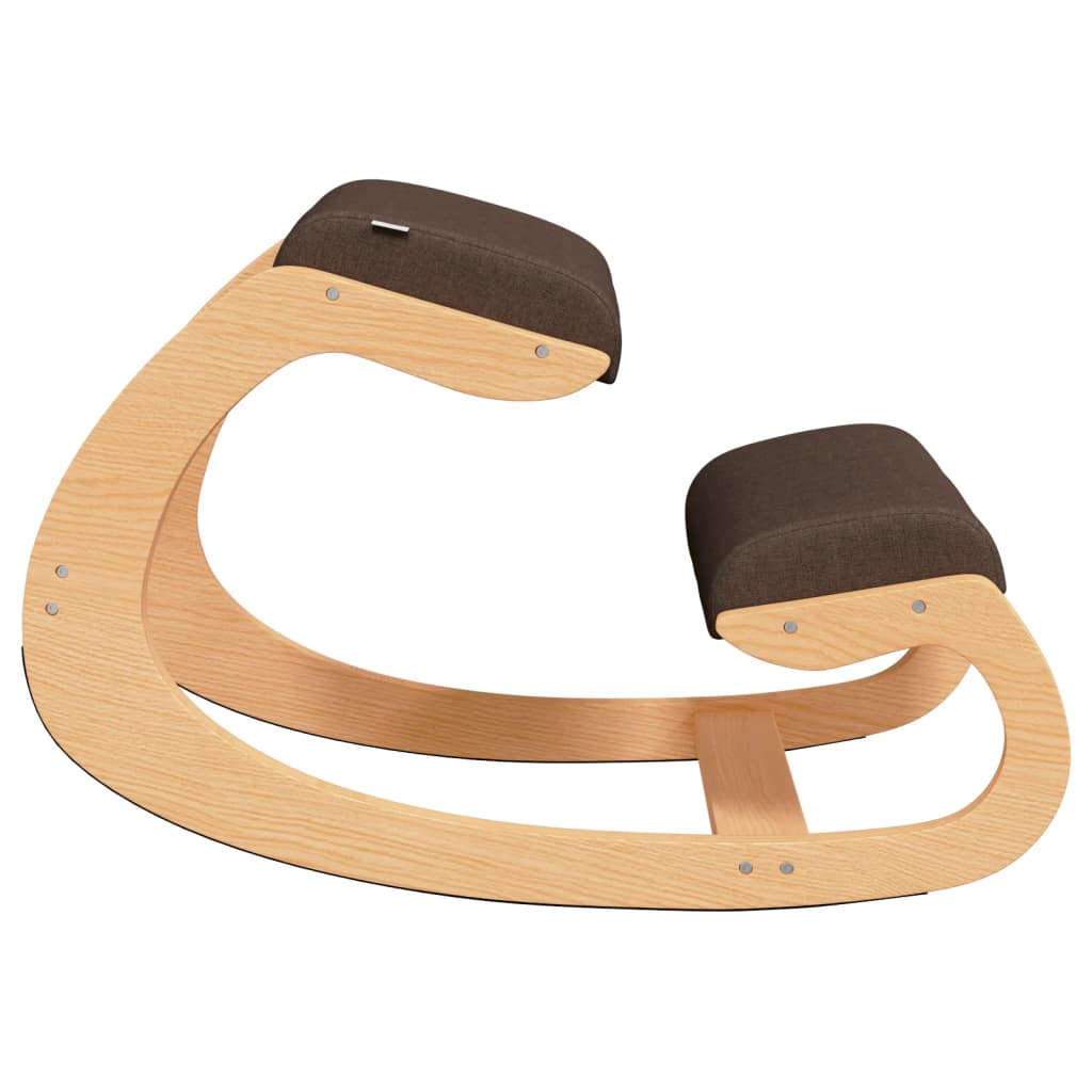Vidaxl Silla de Rodillas, Marrón, 55X84X55 Cm, Contrachapado de Abedul