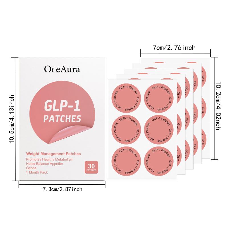 30Pcs Slimming Patches Body Sticker Healthy Body Comfortable Care Weight Loss Patch Round Hydrocolloid Invisible Patches