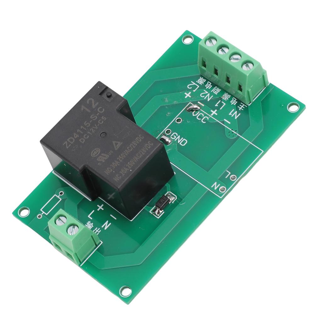 Power Automatic Switch Module Dual Power Supply Conversion Emergency Power Controller Module 12V with Matching Housing