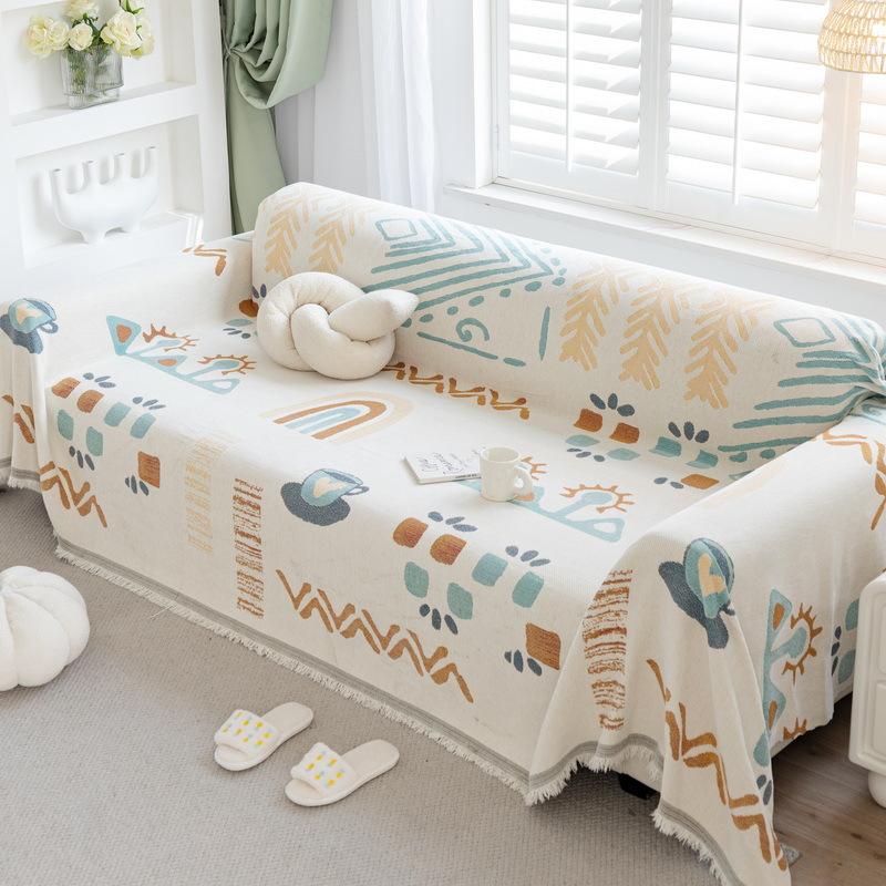 New Ins Style High-end Chenille Sofa Towel, Universal for All Seasons, All-inclusive, A Full Non-slip Sofa Cushion