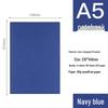 Custom Logo A5 Soft Leather Hardcover Notebook for Business Meetings