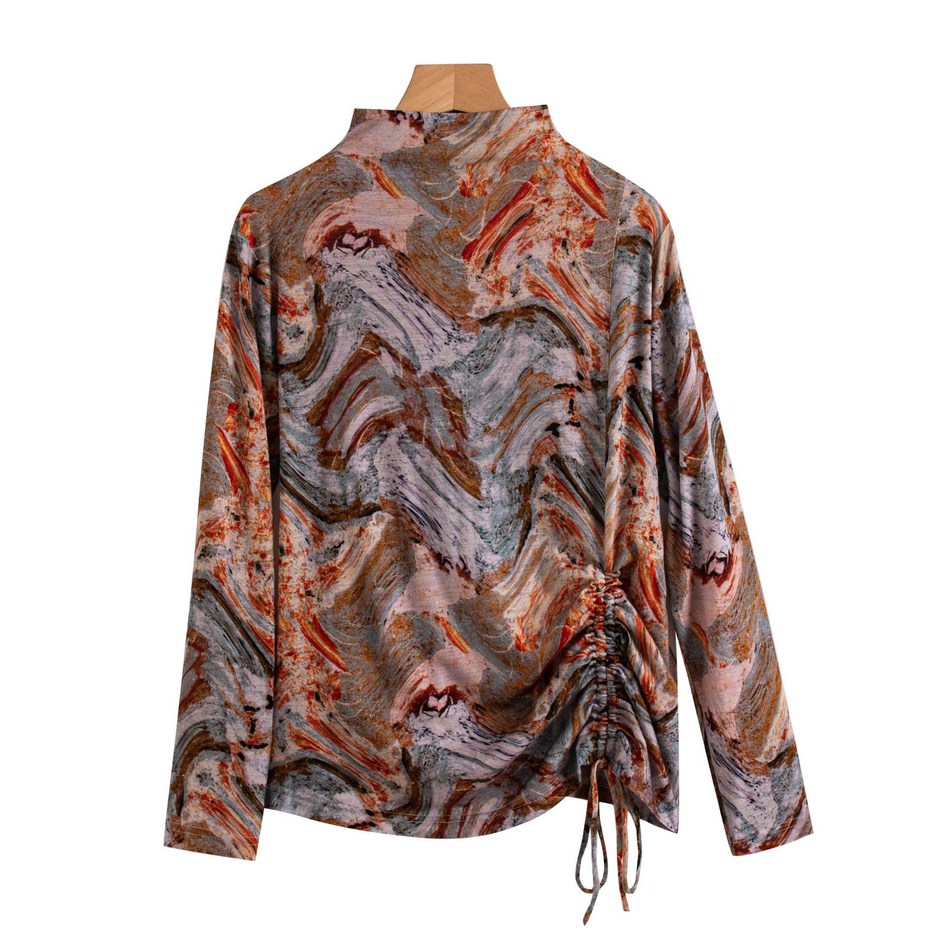 

Women s Plus Size Fleece-Lined High Neck Warm Base Layer Top for Autumn/Winter XL