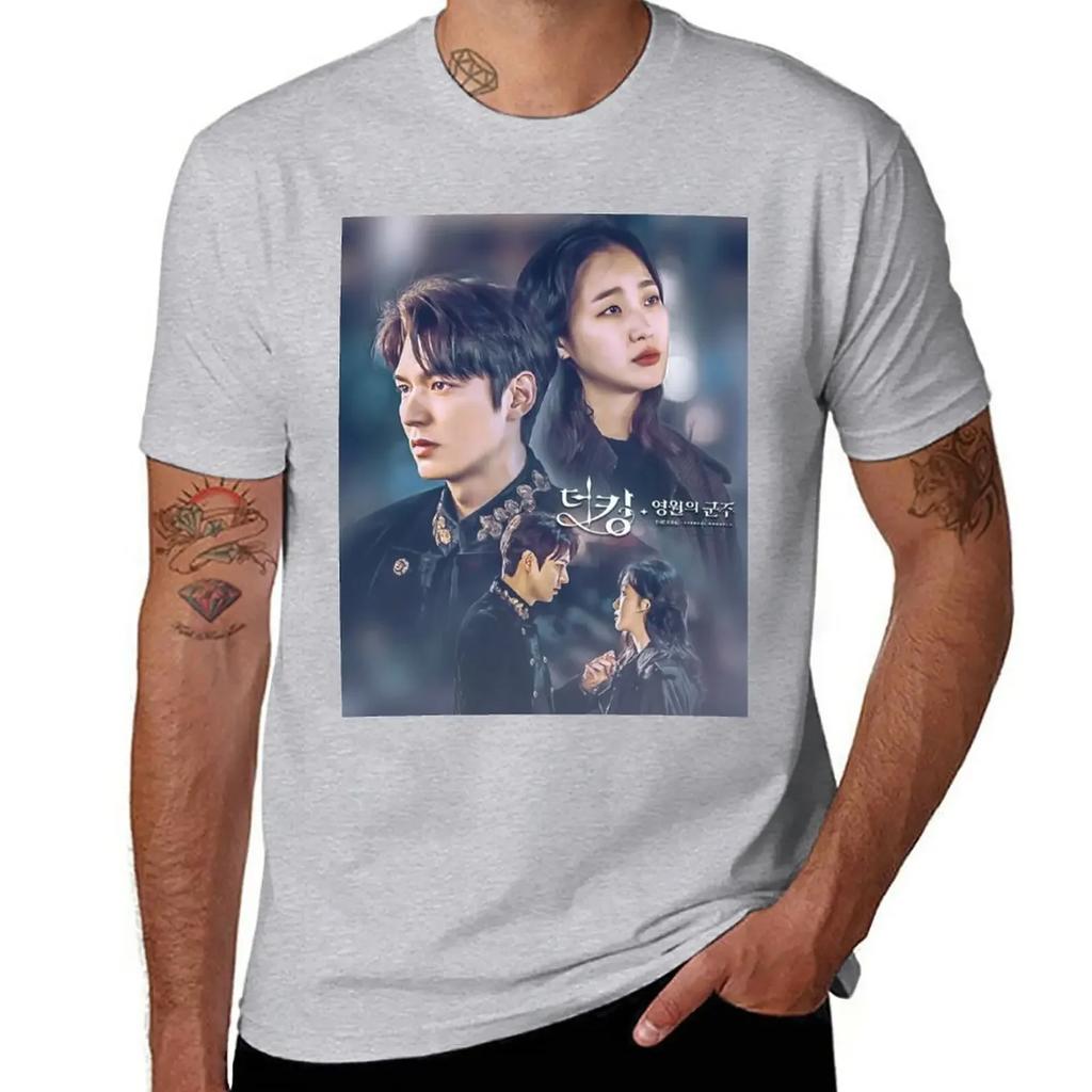 Lee Gon & Jung Tae-eul T-Shirt Tees Cute Clothes Oversized T Shirt Men