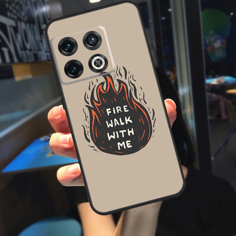 Fire Walk With Me Twin Peaks Funda For OnePlus 10T 8T 9RT 12 13 13R 11 9 10 Pro OnePlus Nord 4 CE 2 3 Lite N20 N30 Case