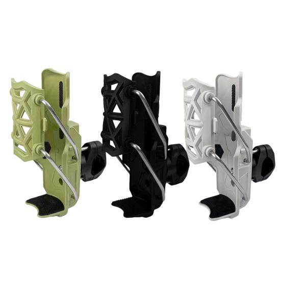 Adaptive Cycling Water Bottle Holder Automatic Clamping 360 Degree Rotatable Bottle Cage for 2''-3''