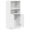 Vidaxl Kitchen Cabinet, White 57X41.5X131.5 Cm Wood-Based Material
