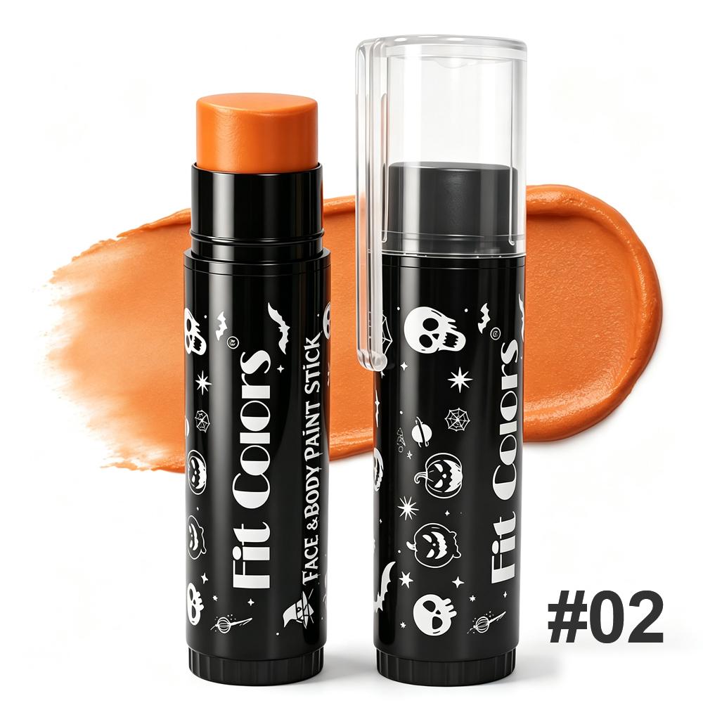 14 Colori Bastoncini Pittura Viso Corpo Nero Bianco Colorati Pittura Fai da Te Cosplay Fondotinta Bastoncini Miscelabili per Festa Halloween Trucco