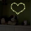 Glow Glass Stickers Fluorescence Meteor Star Moon Permanent Luminous Children Room Dormitory Decorat