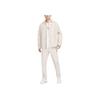 Nike Camicia casual a maniche lunghe da uomo Swoosh Life ampia a tinta unita marrone legno chiaro FB7743-104