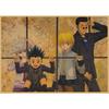 Retro Kraft Paper Wall Poster: Hunter X Hunter Japanese Anime Art for Bar & Cafe Decor