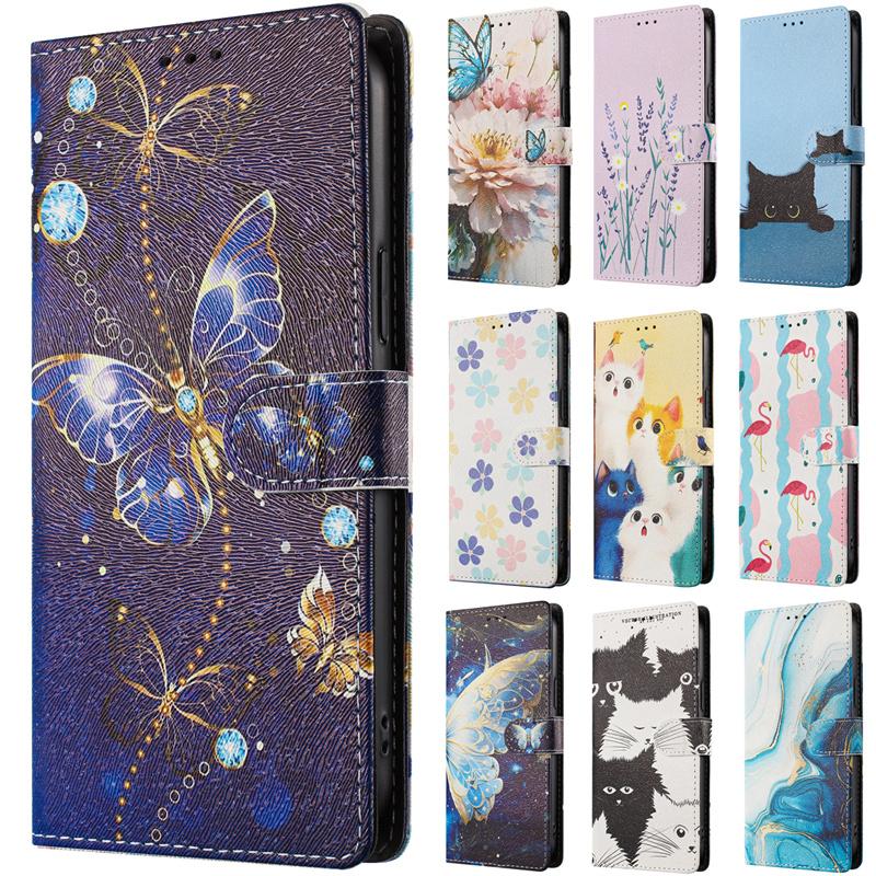 Capa Poco F8 Pro Cute Case for Xiaomi Poco F8 Pro F8Pro Coque New Painted Case for Xiaomi Poco F8 Pro Fundas Leather Phone Cover