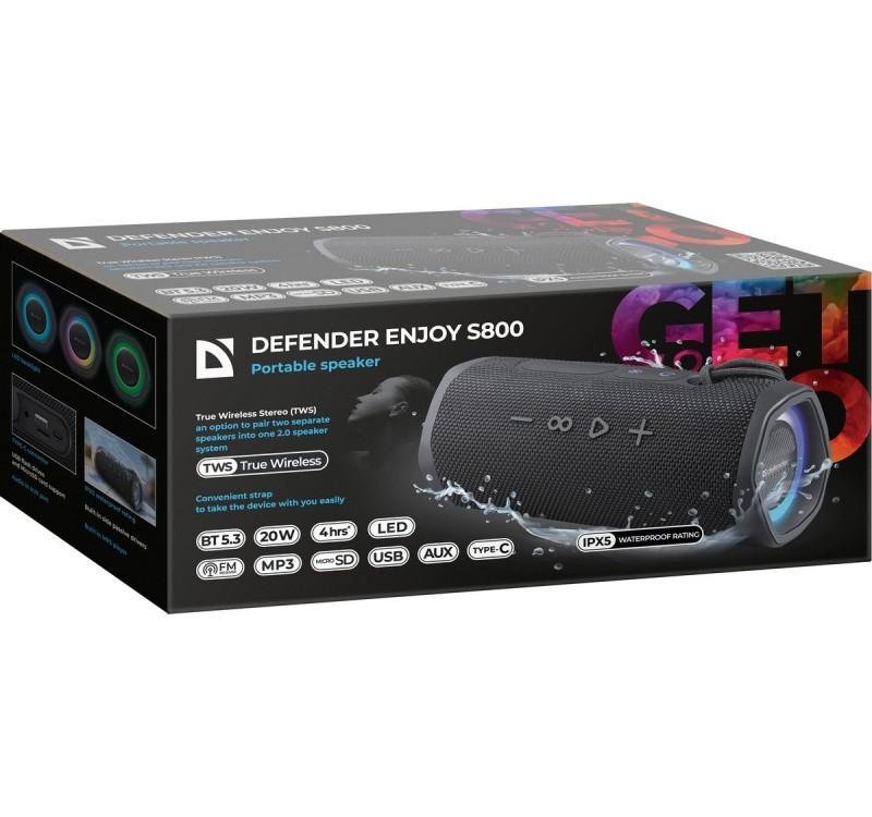 BLUETOOTH SPEAKER ENJOY S800 20W BLACK