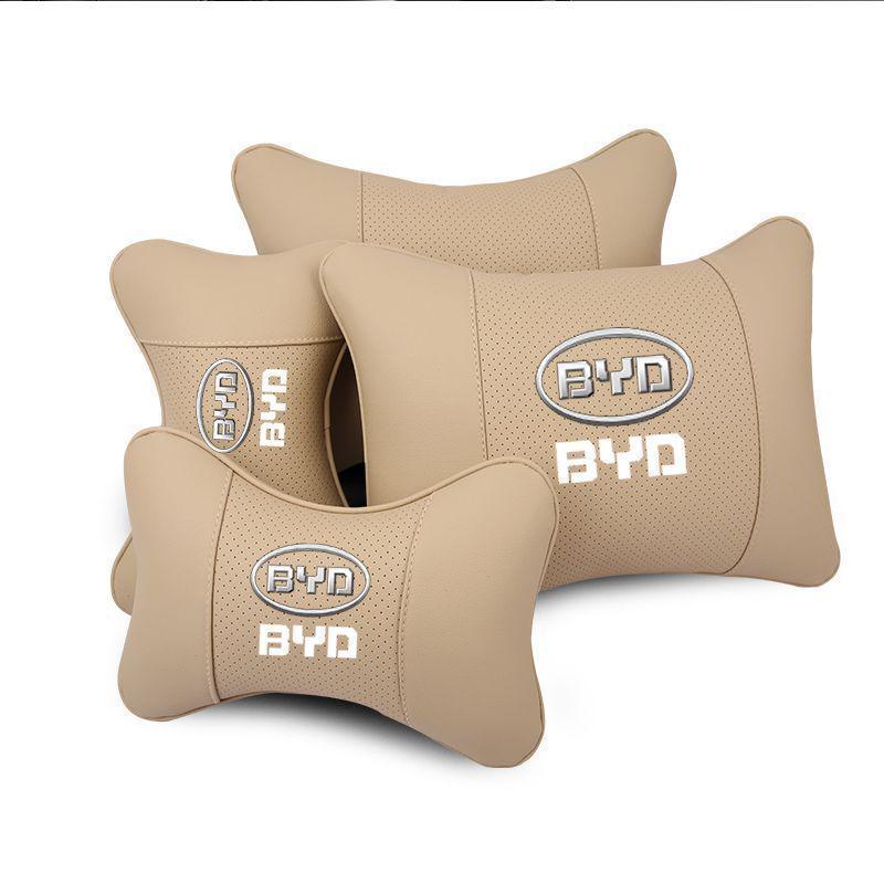 Reposacabezas y cojín de respaldo para coche eléctrico BYD Han (modelos Song/Qin/Plus/Seal) y almohada para cuello y cintura