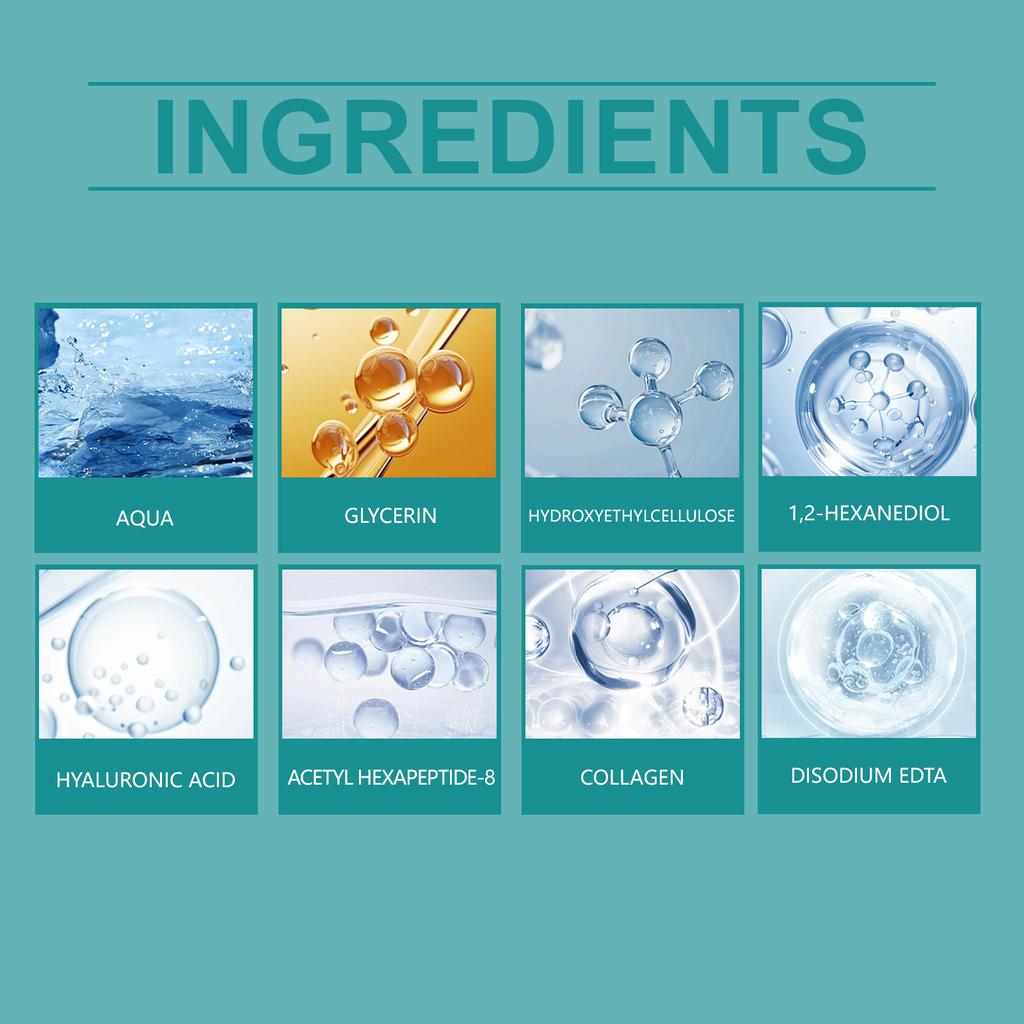 Anti-aging And Wrinkle-reducing Liquid Hydrates, Moisturizes, Moisturizes And Plumps, Improves Sagging, Lifts And Tightens,30ML