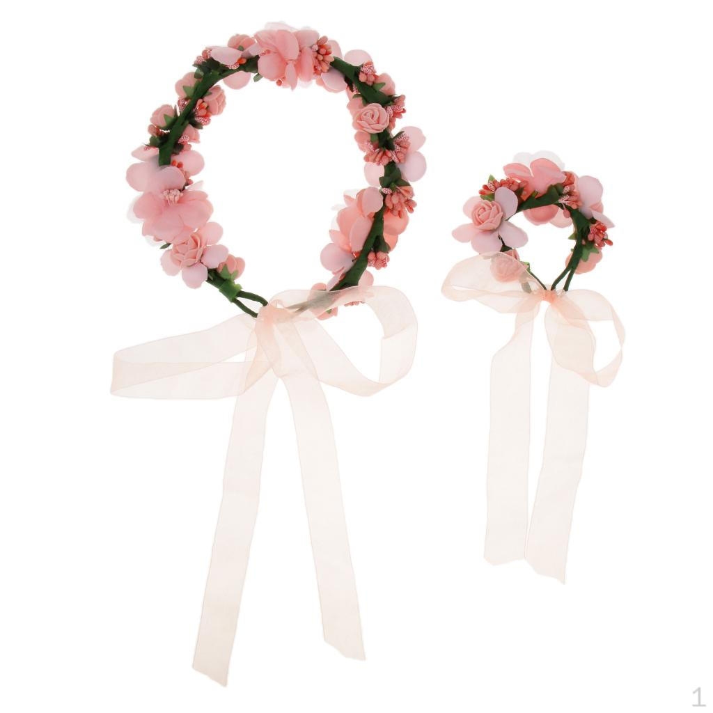 

Headband Garland for Women Hair Accessories - Red Suit As Described Pink Suit