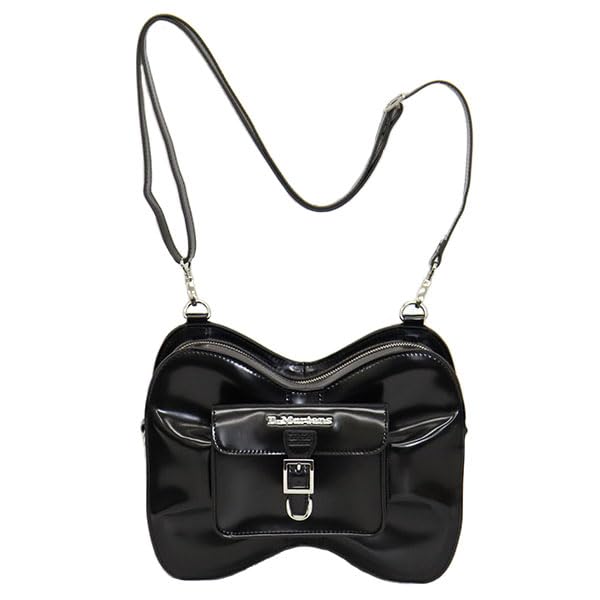 Martens AD083001 Bow Bag Leather Bow Pack Shoulder Bag Backpack 2way BLACK Dr.