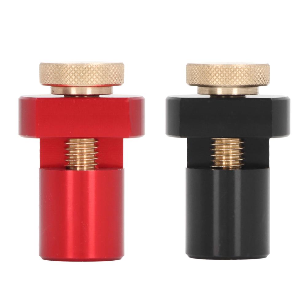 2 PCS Aluminum Alloy MFT Stops 19/20mm Workbench Accessories Non-Slip Bench Dogs  for Woodworking