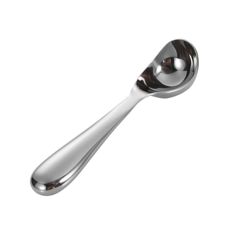 European Style 304 Stainless Steel Thickened Ice Cream Spoons (2-pack)