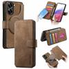 For Magsafe Flip Leather Cover for POCO X7 Pro Removable Magnetic Wallet Card Holder Phone Case for POCO X7 X7Pro