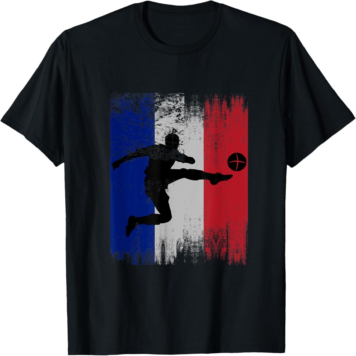 France Soccer French Football France Futbol T-Shirt S