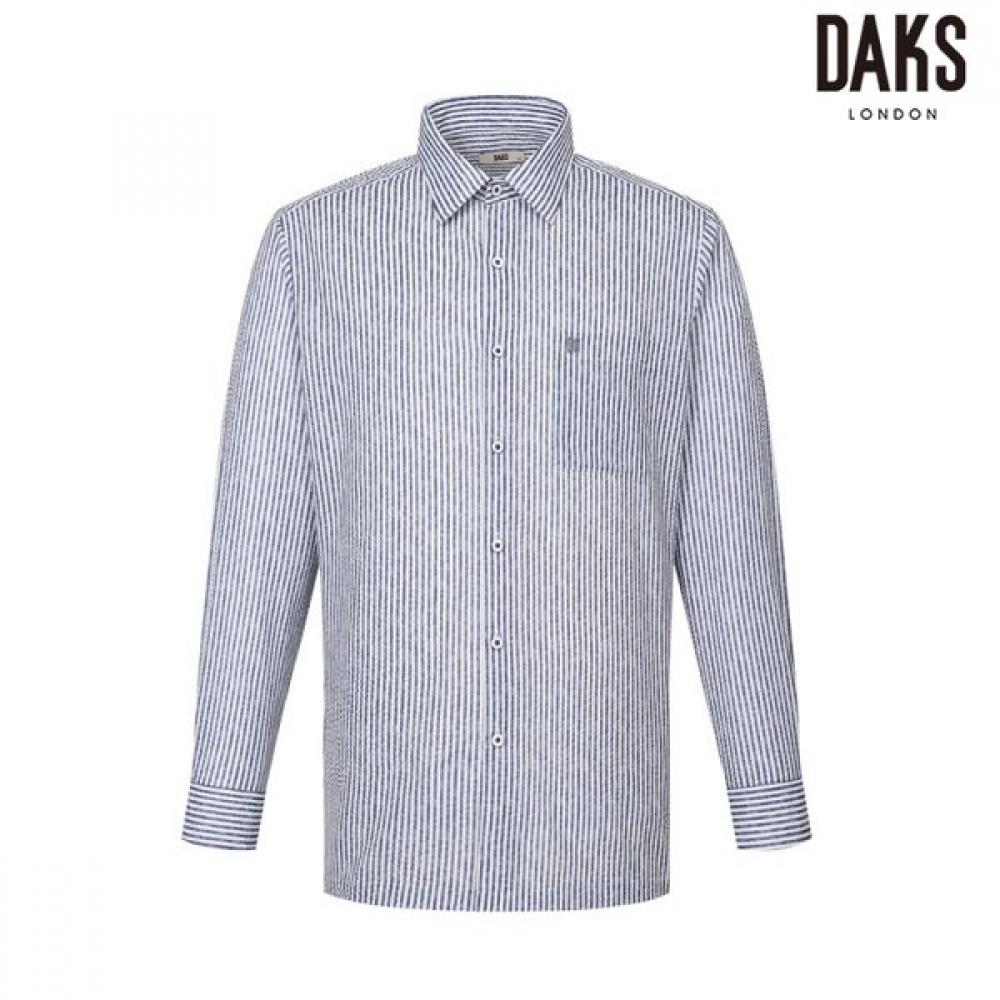 

DakS Men S 100 polyeSter SeerSucker No Care Regular Fit caSual Shirt dmS3Shcl16 navy/95