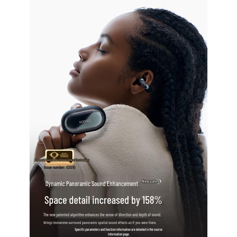 SANAG S9S AI Open-Ear Bluetooth Headset