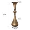 European Retro Candlestick Vase Nordic Ornament Dining Table Romantic Candlelight Dinner Shooting Props Western Party