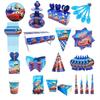 Mcqueen Cars Theme Birthday Party Supplies Decor Kids Baby Shower Banner Plates