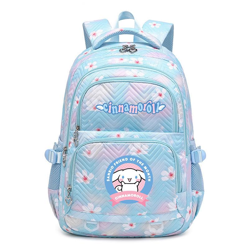 Japanese Cartoon Pattern Printed Backpack, Youth Student Schoolbag, Puppy Pattern Schoolbag, Large Capacity