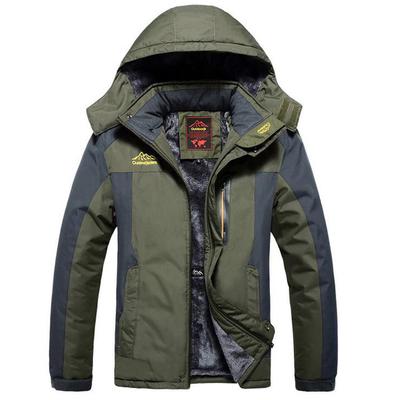 Outdoor Winter Fleece Militär Jacken Männer Wasserdichte Outwear Parka Herren Windjacke Warm Regenmantel Mantel