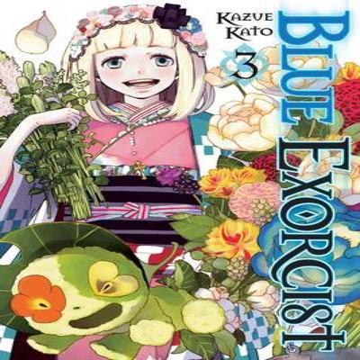 Blue Exorcist Vol. 3 by Kazue Kato Paperback Book 9781421540344