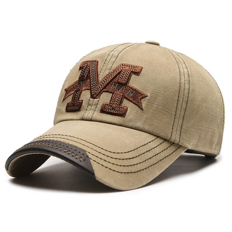 Male Denim Baseball Cap Spring Autumn Summer Femlae Embroidery Ponytail Panama Cap Snapback Hat Sun Visor Hats Fishing Hat Peak Cap
