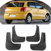 Set Mud Flaps For VW Polo Mk5 6R 2010-2014 Mudflaps Splash Guards Front Rear Mud Flap Mudguards Fender 2011 2012 2013