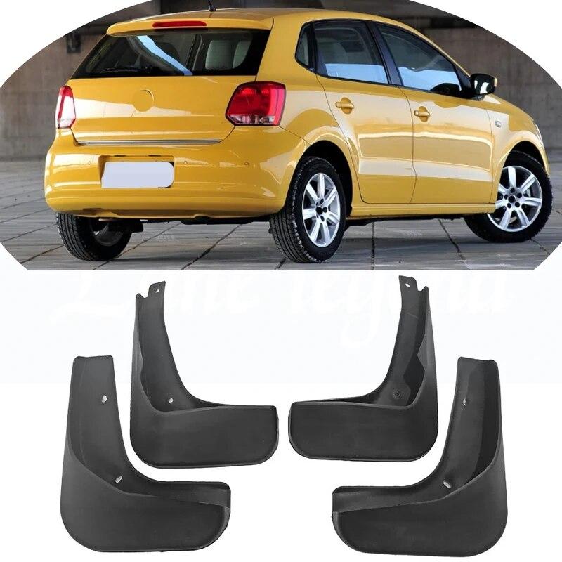 Set Mud Flaps For VW Polo Mk5 6R 2010-2014 Mudflaps Splash Guards Front Rear Mud Flap Mudguards Fender 2011 2012 2013
