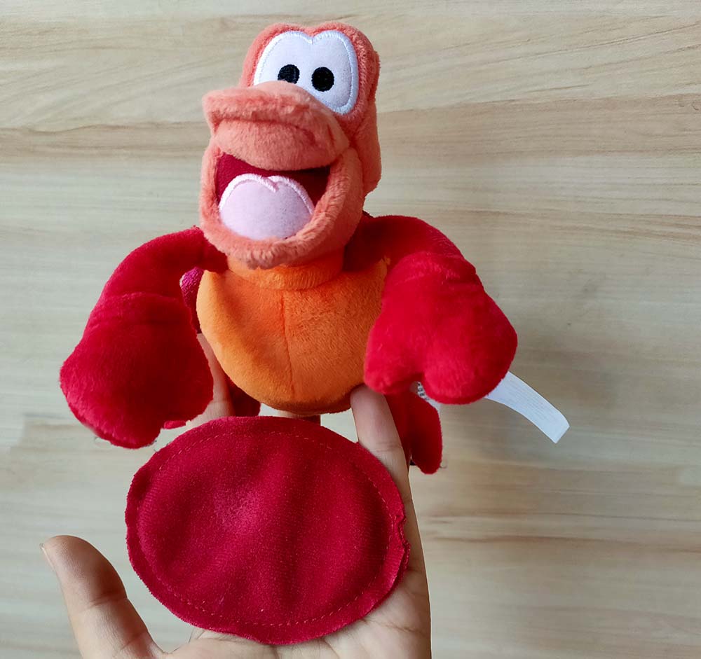 Cute Chef Mouse Magnetic Shoulder Plush Toy Creative Backpack Pendant Doll