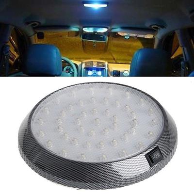 1pc Car Vehicle 12v 46 Led Interior Indoor Roof Ceiling Dome Light Home Tools Vehicle 12v 46 Led Interior Ceiling Light White Lamp Lights