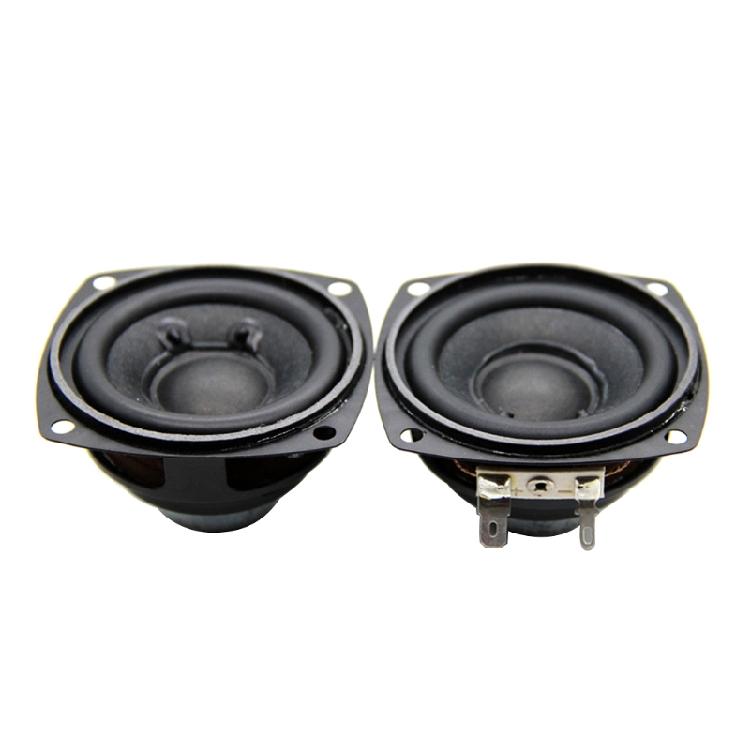 1 Pair Audio Portable Speakers Full Range Speaker 4Ohm 10W DIY Stereo HiFi Horn 1