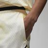 Jordan Solid Color Logo High-Waisted Drawstring Shorts Men Bottoms White Yellow DZ0563-110