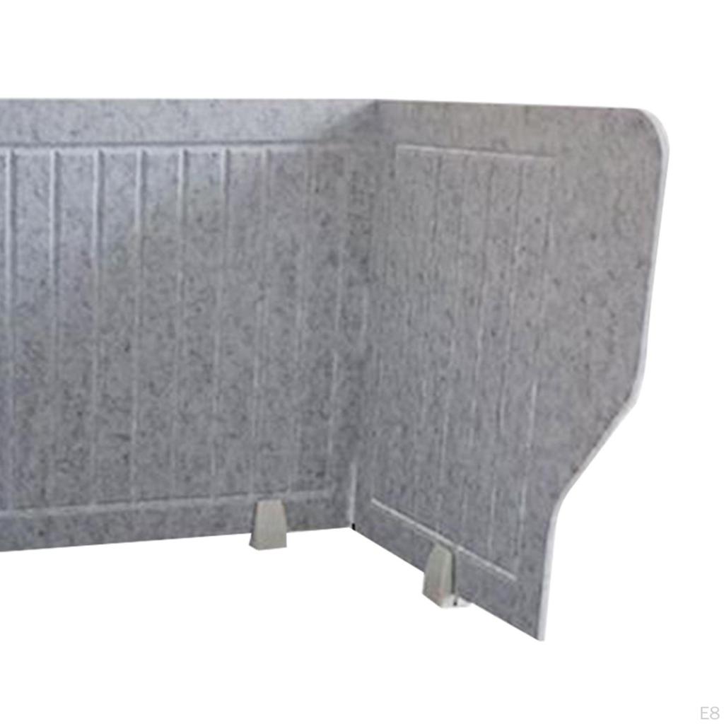 Desk Divider Sound Absorbing Increase Concentration Classroom Privacy Panel 60cmx50cmx50cm