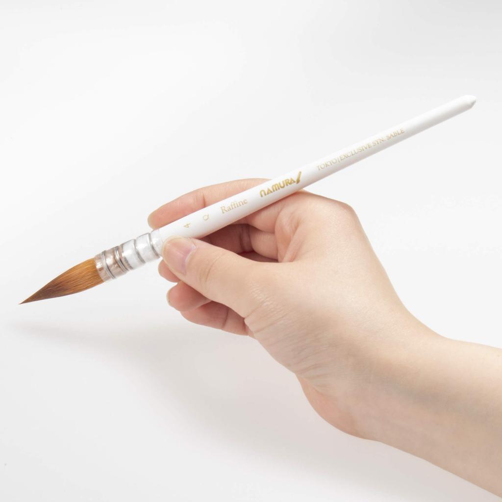 Namurataiseidou Watercolor Brush Raffine No. 4 Q (Quill)