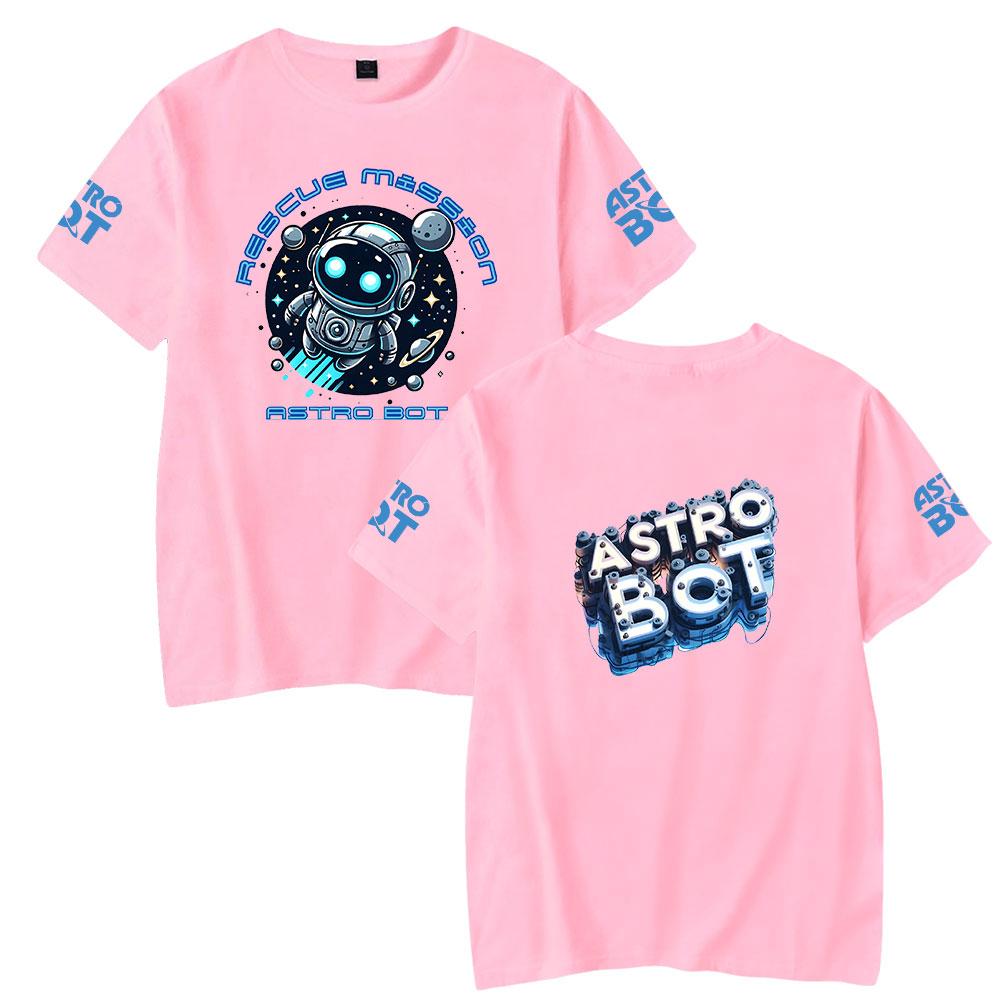 Astro Bot Anime Ženy Pánská trička Grafická košile Kreslený potisk s výstřihem do O nadrozměrné krátké rukávy Móda Pánské oblečení Streetwear
