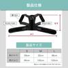 Commoc Posture Chair Posture Posture Support Belt, Cushion, Cushion, Adults, Children, Women, Men, (XL)