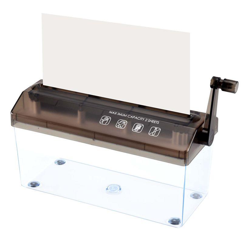 

A60zhand Shredder, Manual Paper Cutting Machine A4 For Home, Mini Portable Manual Shredder For Home, School And Officemay чорний