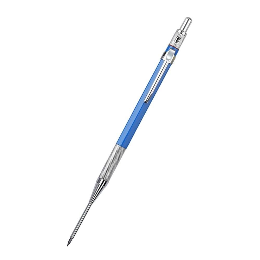 Metal Body Deep Hole Marking Pencil 2.0mm Automatic Pencil  Engineer Drafting
